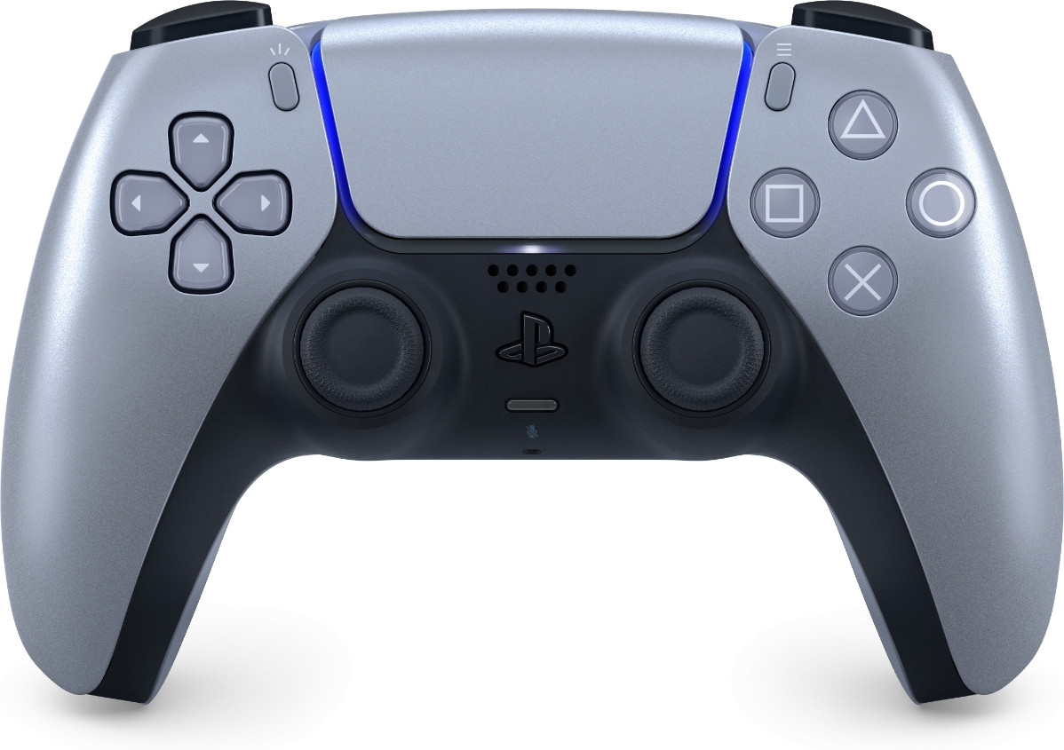 Sony DualSense Wireless Controller (Sterling Silver) afbeelding