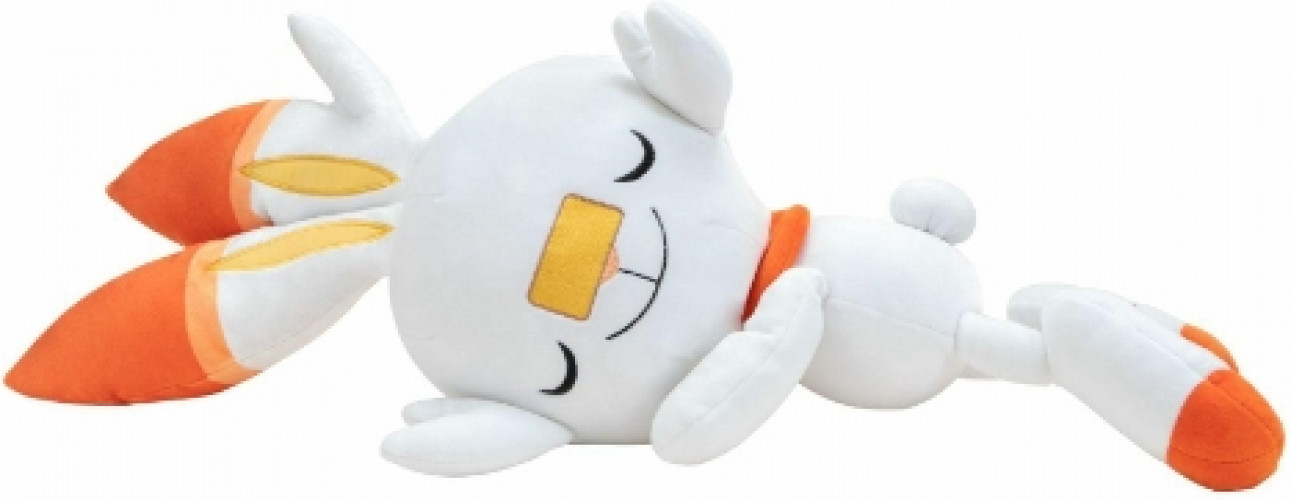 Pokemon Pluche - Sleeping Scorbunny (60cm) afbeelding