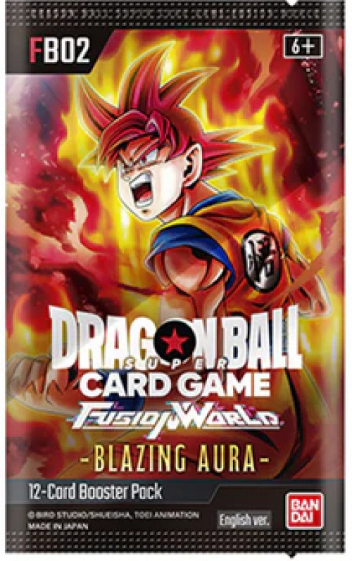 Bandai Dragon Ball Super TCG Fusion World: Blazing Aura Booster Pack