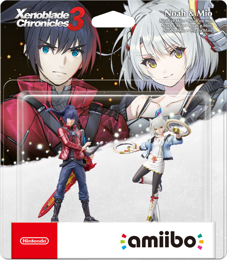 Amiibo Xenoblade Chronicles 3 - Noah & Mio (Double Pack) afbeelding