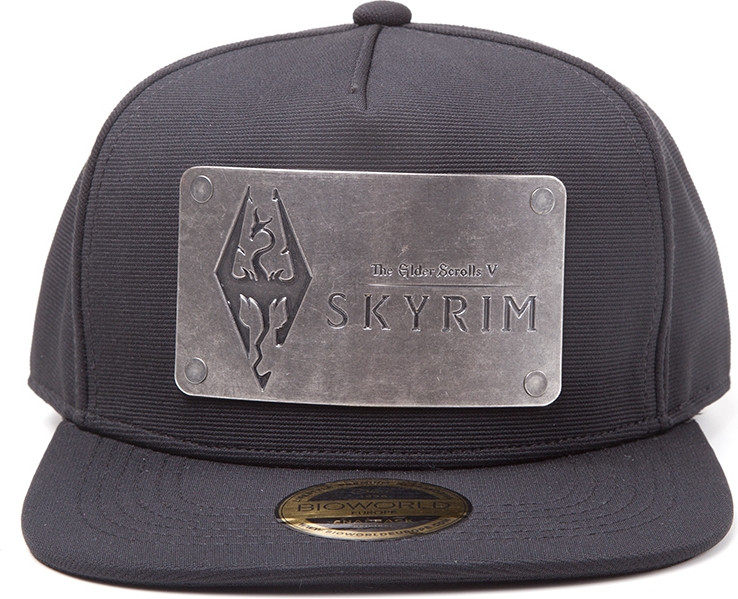 Skyrim - Dovakiin Logo Metal Plate Snapback