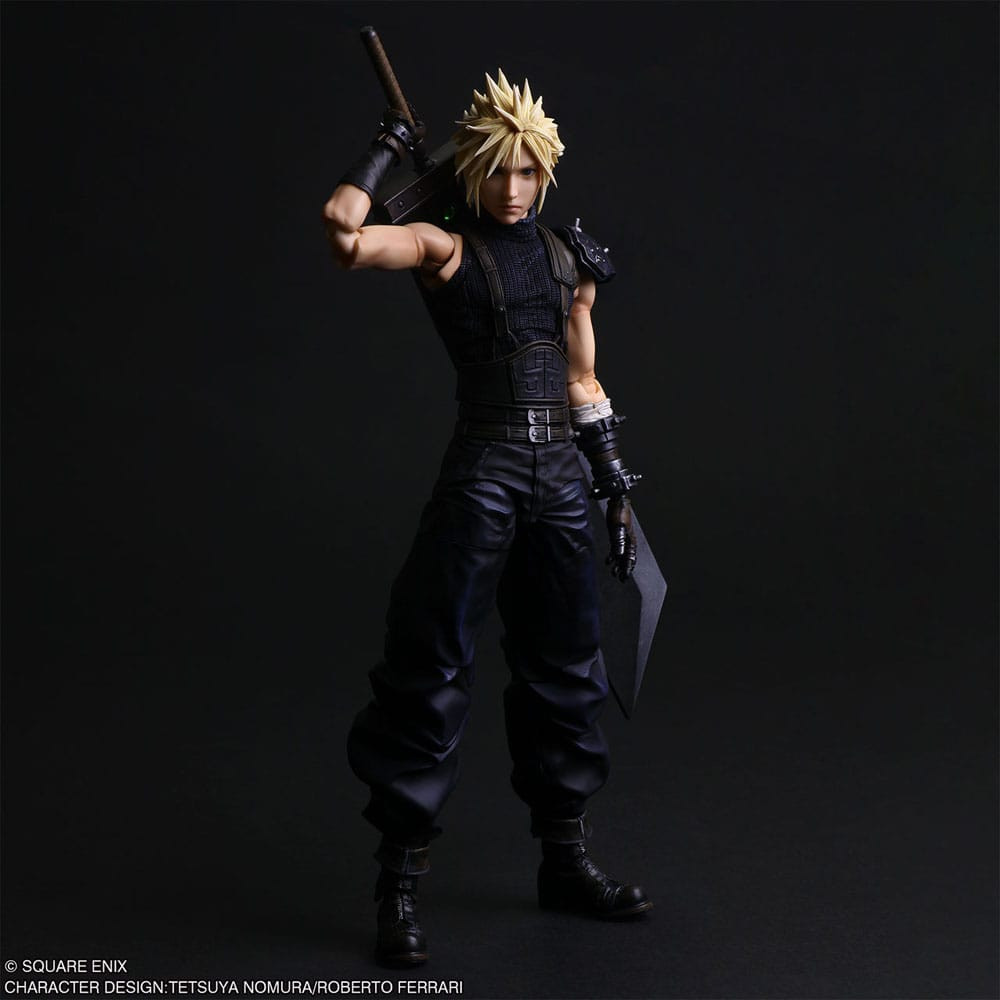 Square Enix Final Fantasy VII Play Arts Shin Action Figure - Cloud Strife
