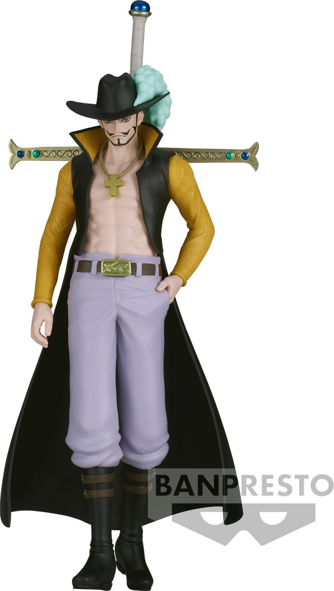One Piece - The Shukko - Dracule Mihawk Statue 16cm