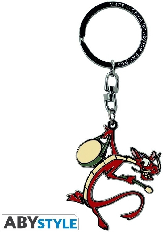 Disney Mulan - Mushu Metal Keychain