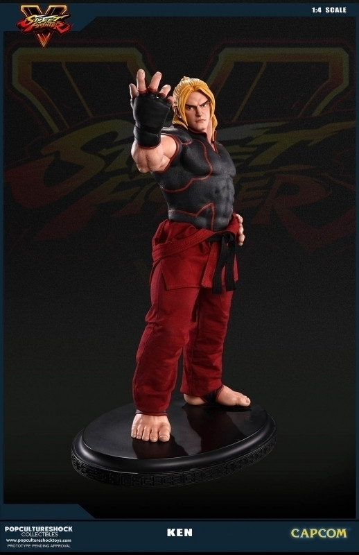 Street Fighter V Ken Masters Regular 1 4 Statue