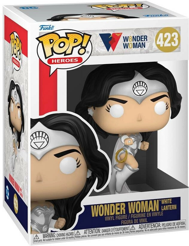 DC Wonder Woman 80th Anniversary Funko Pop Vinyl - Wonder Woman with White Lantern