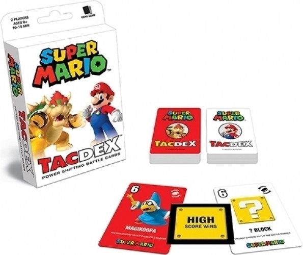 Image of Super Mario TacDex Card Game