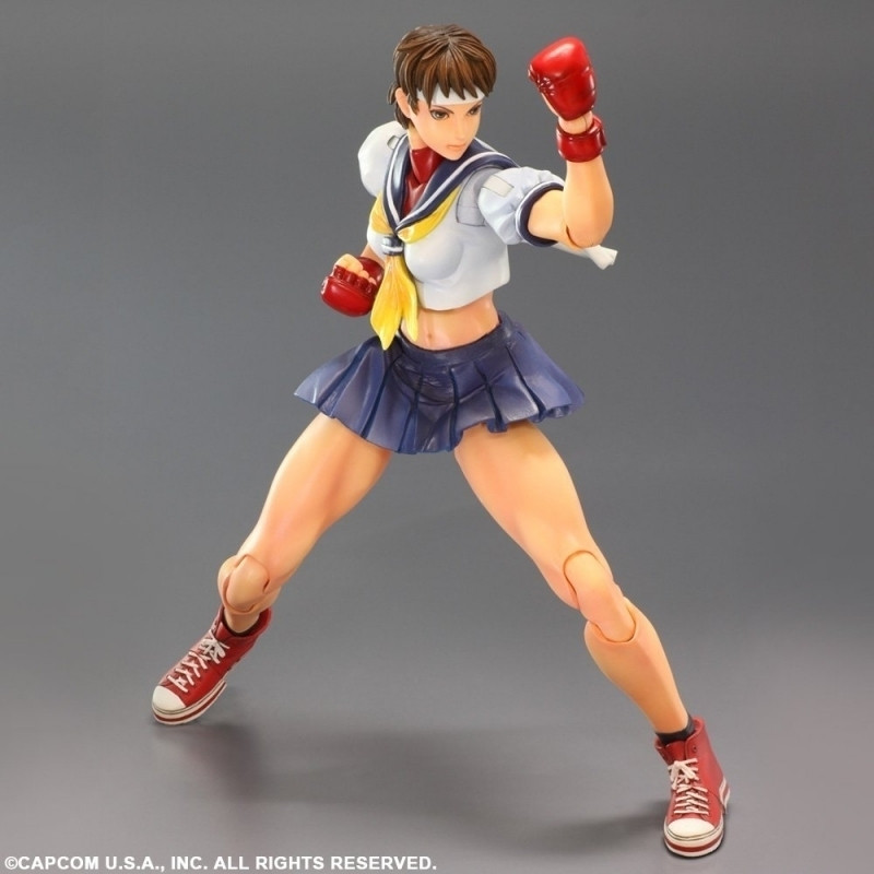 Square Enix Super Street Fighter Iv Play Arts Kai Sakura square enix kopen in de aanbieding
