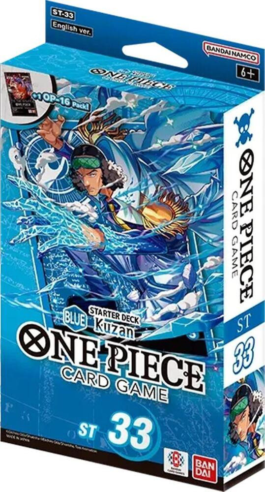 Bandai One Piece TCG - Starter Deck ST33 Kuzan (Blue)