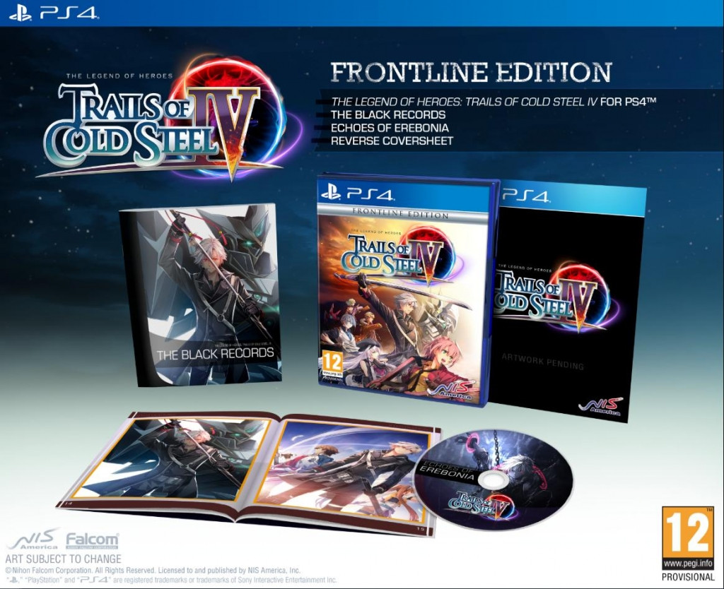 NIS The Legend of Heroes Trails of Cold Steel IV Frontline Edition (verpakking Frans, game Engels)