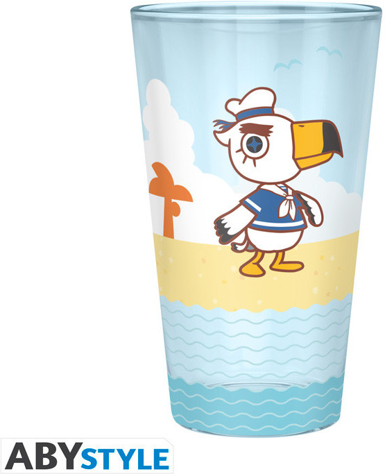 Animal Crossing New Horizons Glass - Beach afbeelding