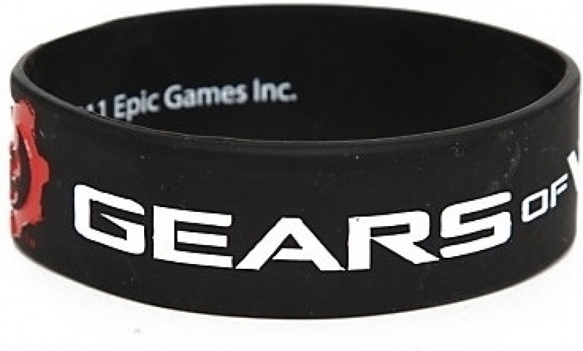 Image of Gears of War 3 Thick Rubber Bracelet