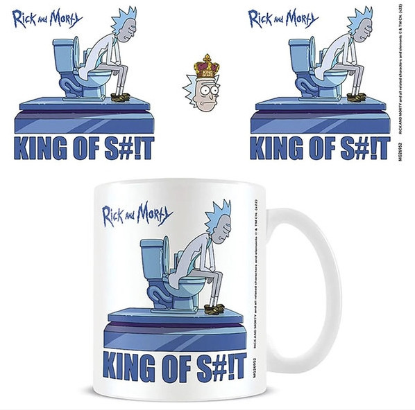 Rick & Morty - Rick on Toilet Mug