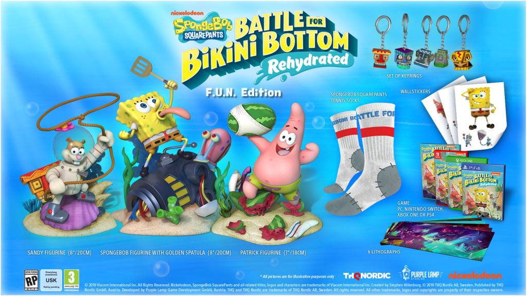 Spongebob Squarepants Battle for Bikini Bottom (Rehydrated) F.U.N. Edition aanbieding