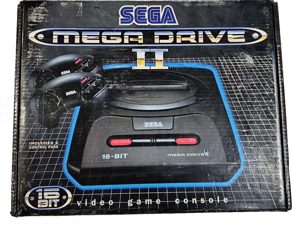 Sega Megadrive 2 Console + 2 Controllers (boxed)