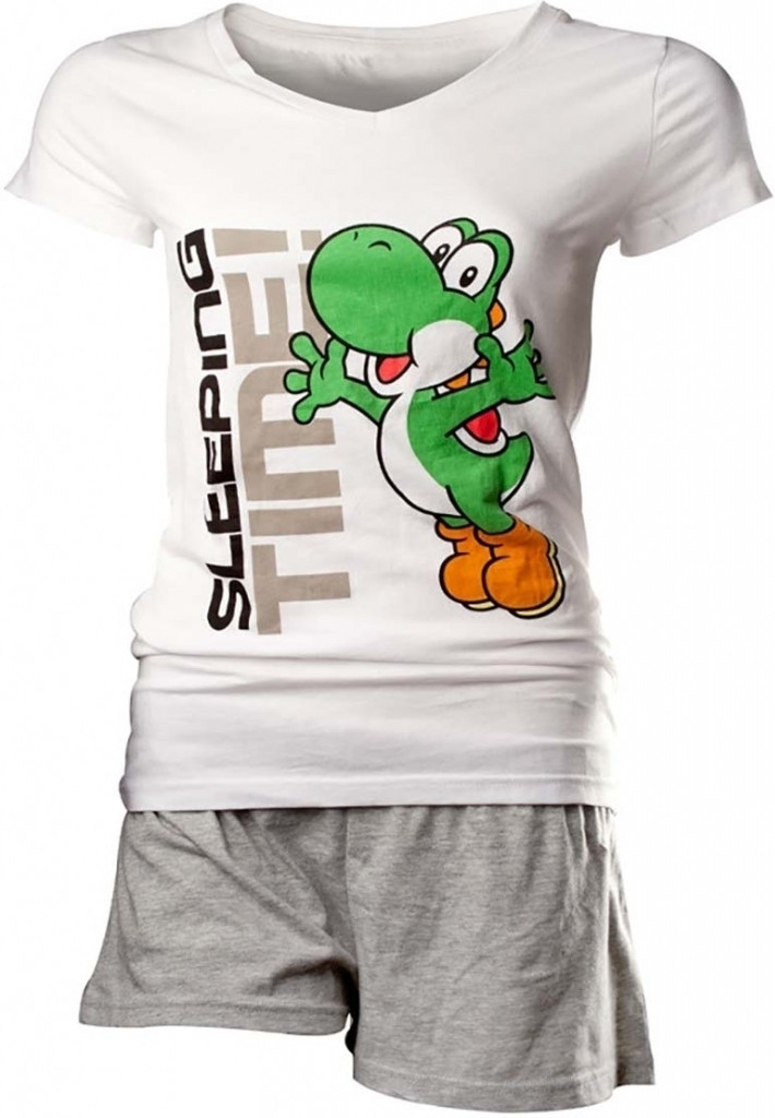Difuzedbioworld Nintendo Yoshi Womens Shortama difuzedbioworld kopen in de aanbieding