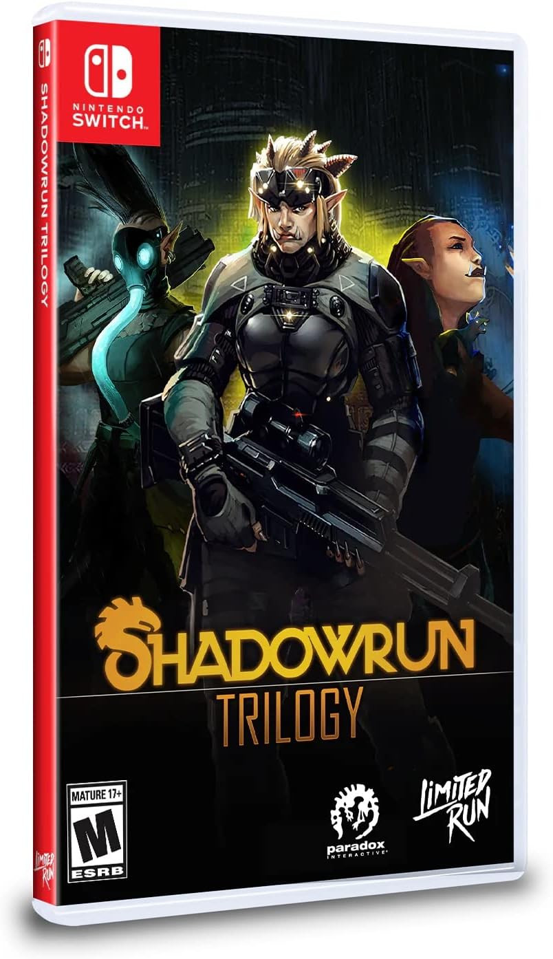 Limited Run Shadowrun Trilogy ( Games)