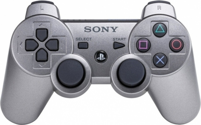 Sony Wireless Dual Shock 3 Controller (Silver)