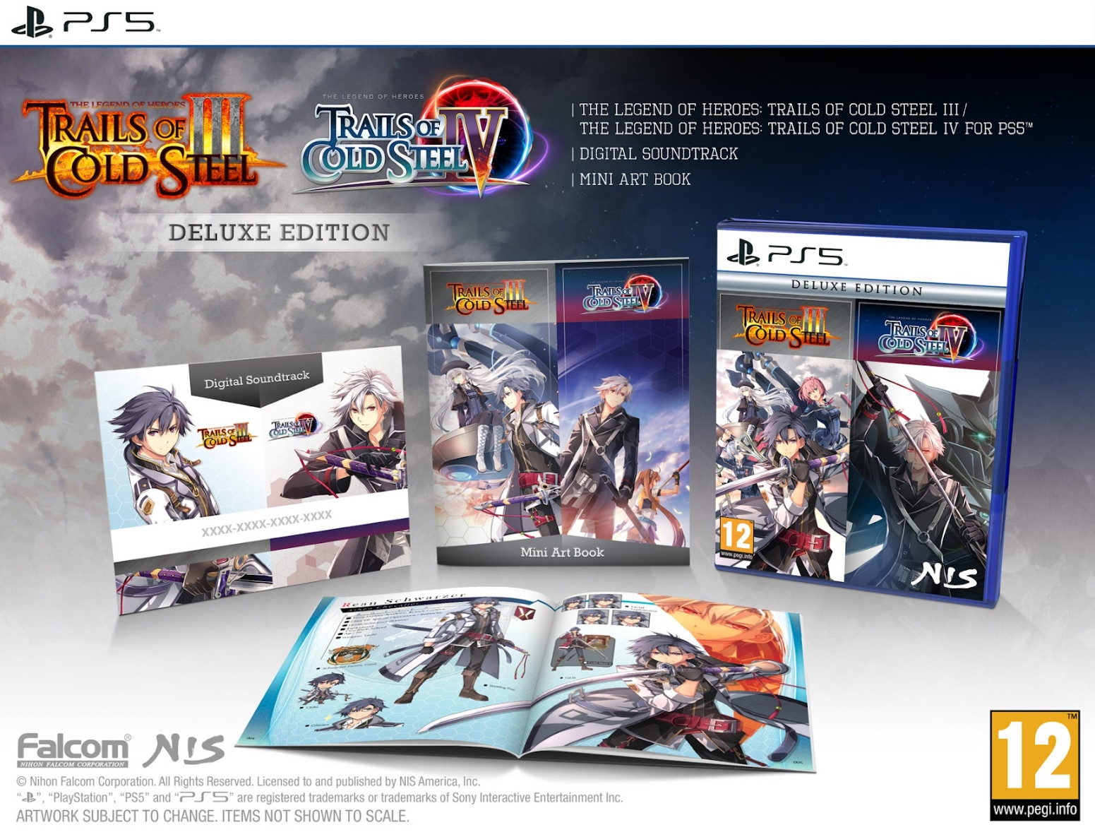 The Legend of Heroes Trails of Cold Steel III + IV Deluxe Edition