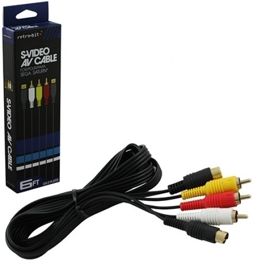 Saturn S-Video AV Cable (Retro-Bit)