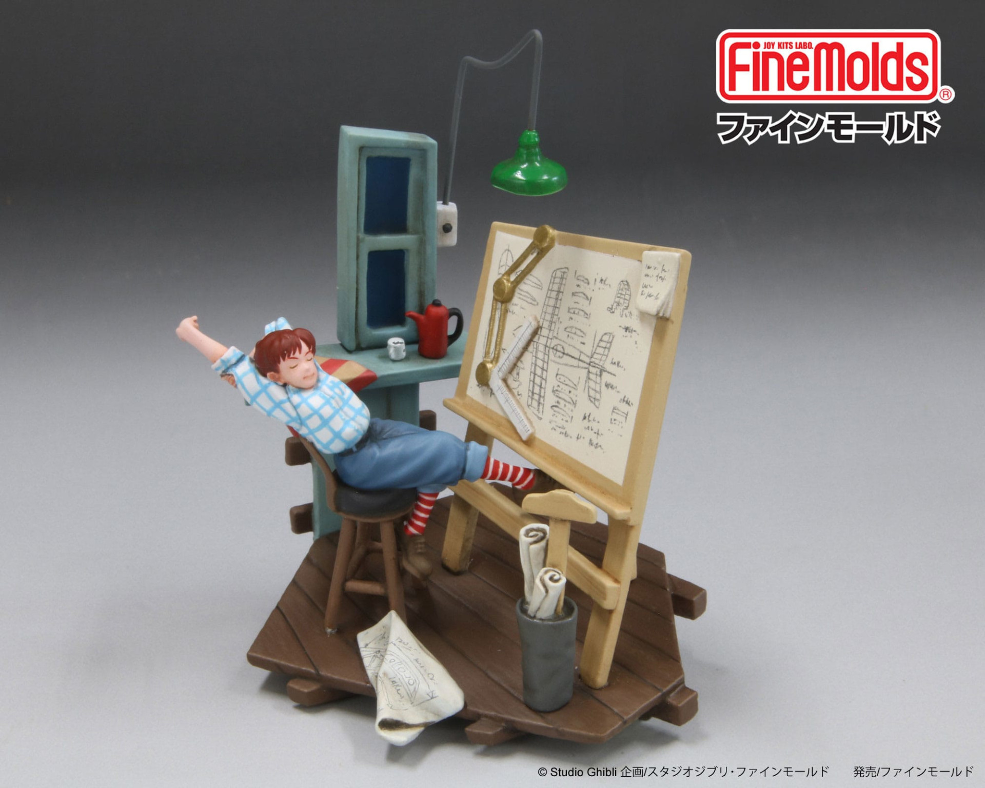 Studio Ghibli Porco Rosso Model Kit - Sleepless Fio afbeelding