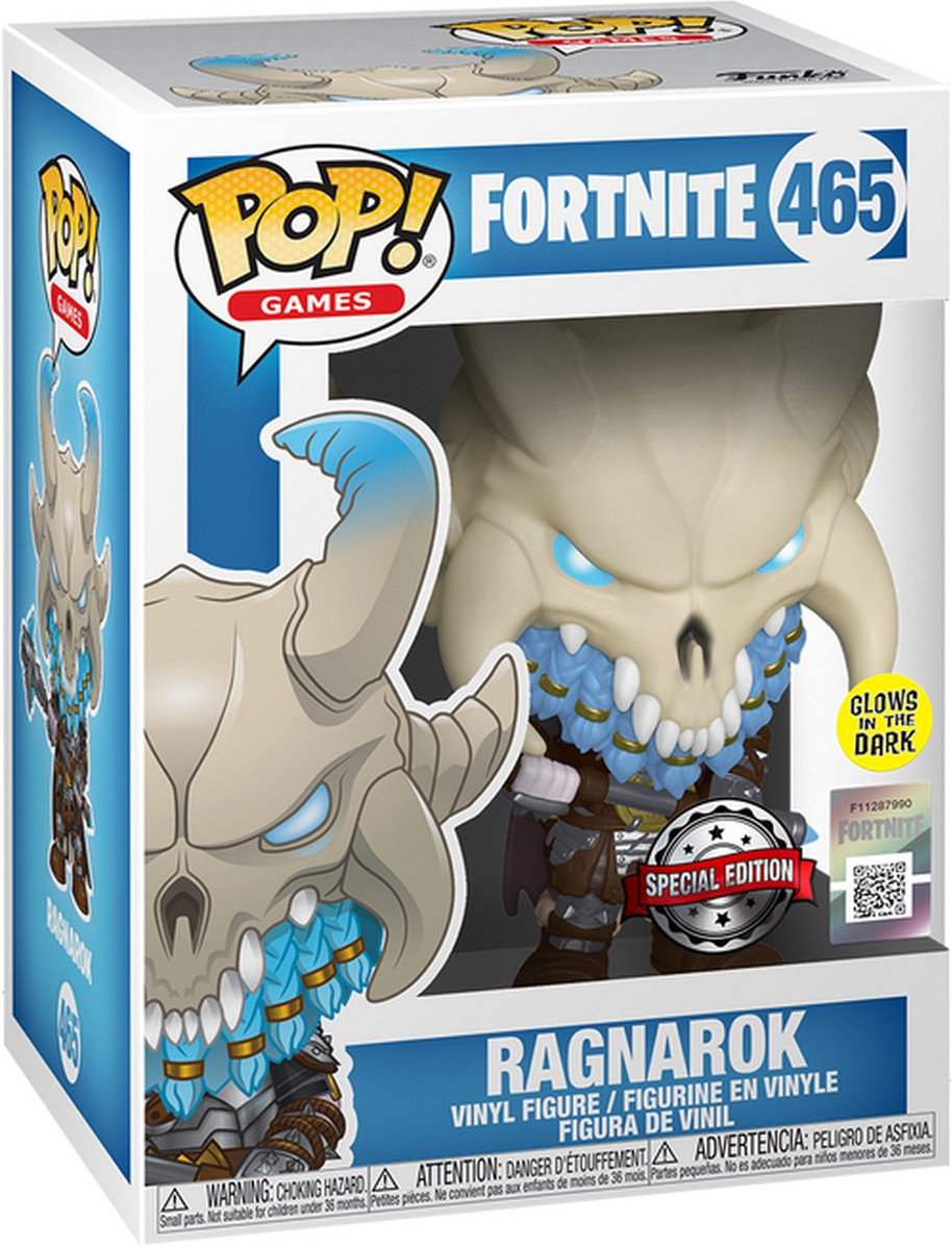 Funko Pop! Fortnite Ragnarok #465 exclusive glows in the dark