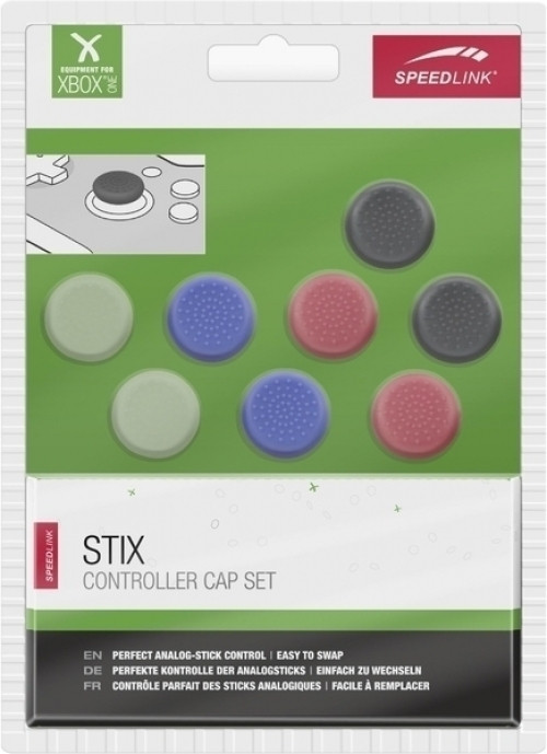 Image of Speedlink Controller-opzetstukken (analoge stick) - XboxOne (blauw, rood, wit, zwart)