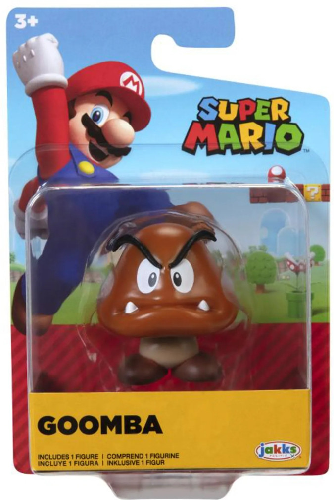 Super Mario Mini Action Figure - Goomba