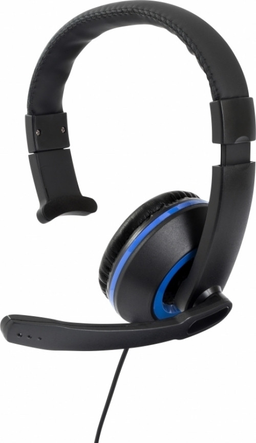Image of Gioteck XH-50 Wired Mono Headset (Black/Blue)