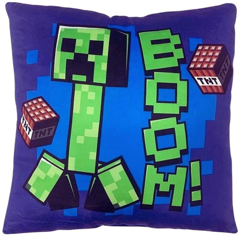 Minecraft Cushion - Creeper & TNT afbeelding
