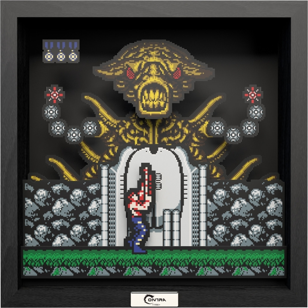 Pixel Frame - Contra (25cm x 25cm)