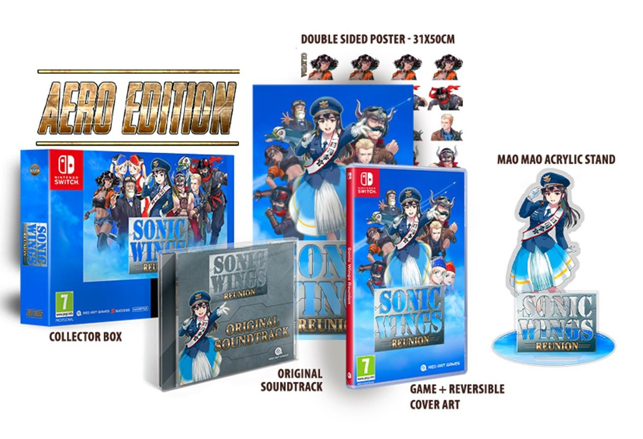Red Art Games Sonic Wings Reunion - Collector's Edition