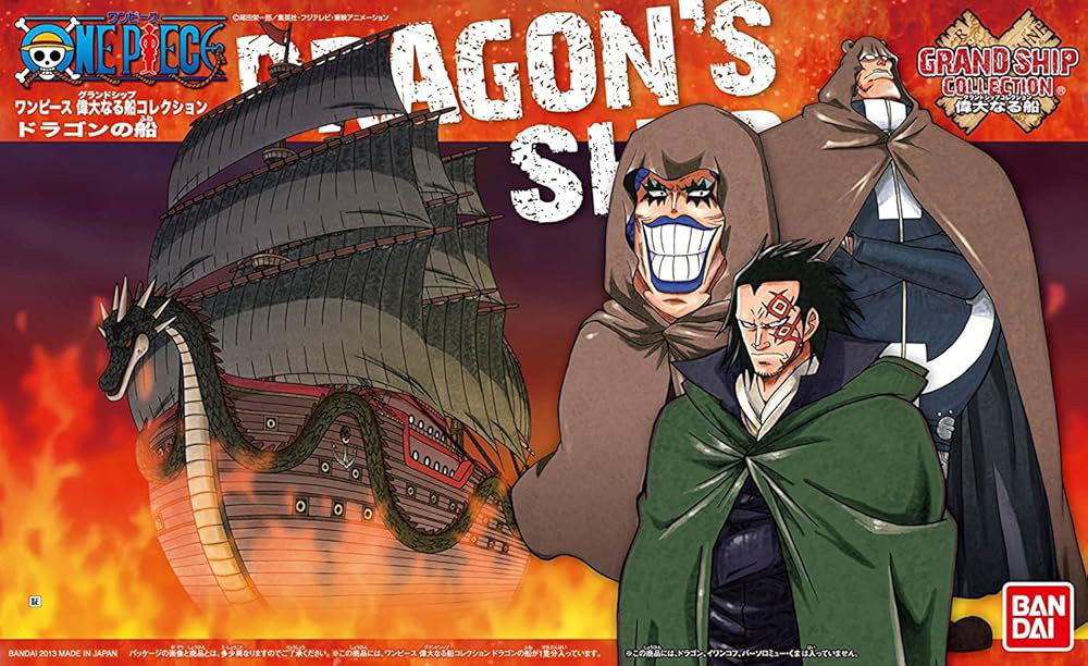 One Piece Grand Ship Collection Model Kit - Dragon's Ship
