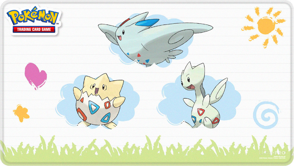 Pokemon TCG Togepi Evolutions Playmat afbeelding