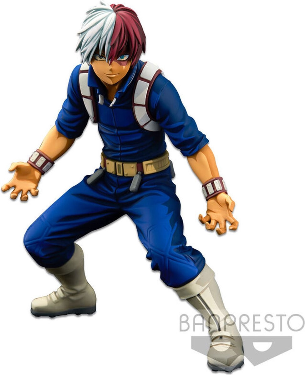 My Hero Academia Super Master Stars Piece Figure - Shoto Todoroki (Two Tones) afbeelding