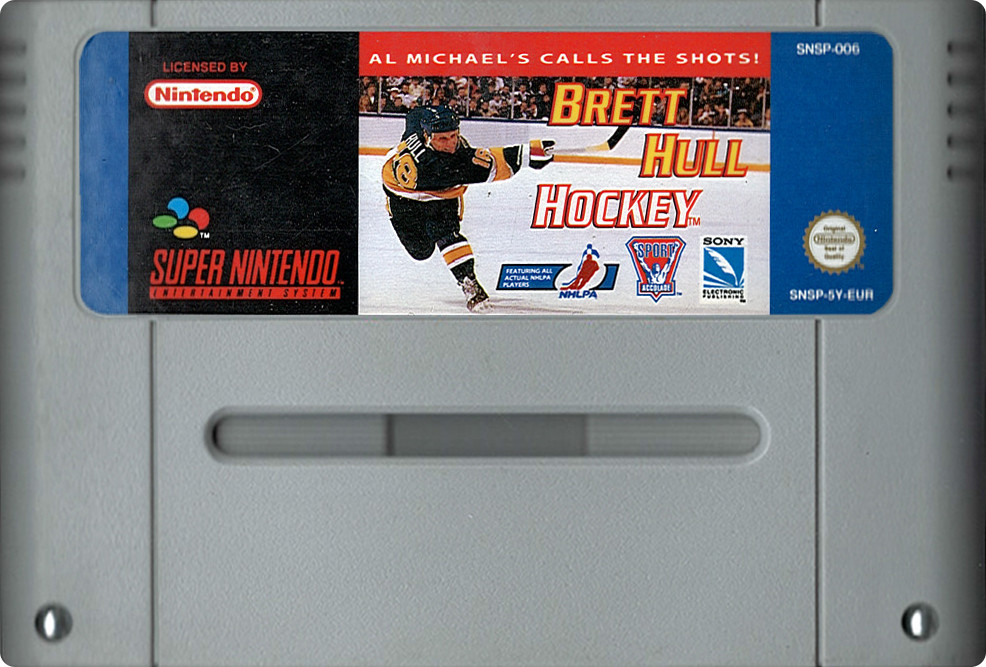Brett Hull Hockey (losse cassette)
