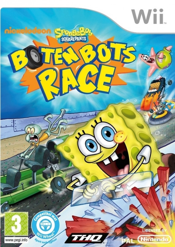 Spongebob Boten Bots Race (zonder handleiding)