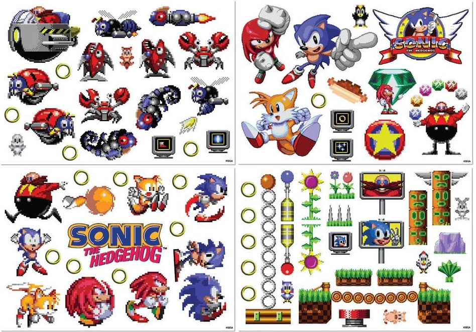 Sonic the Hedgehog Tech Sticker Pack - Sonic