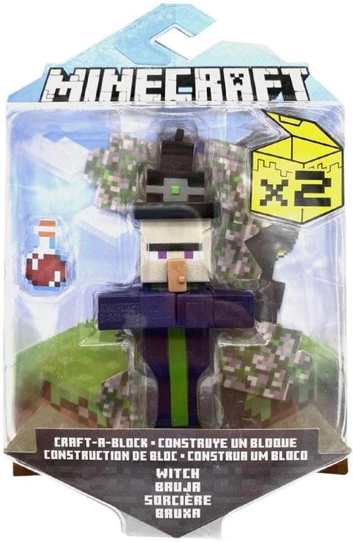 Minecraft Craft-a-Block Figure - Witch