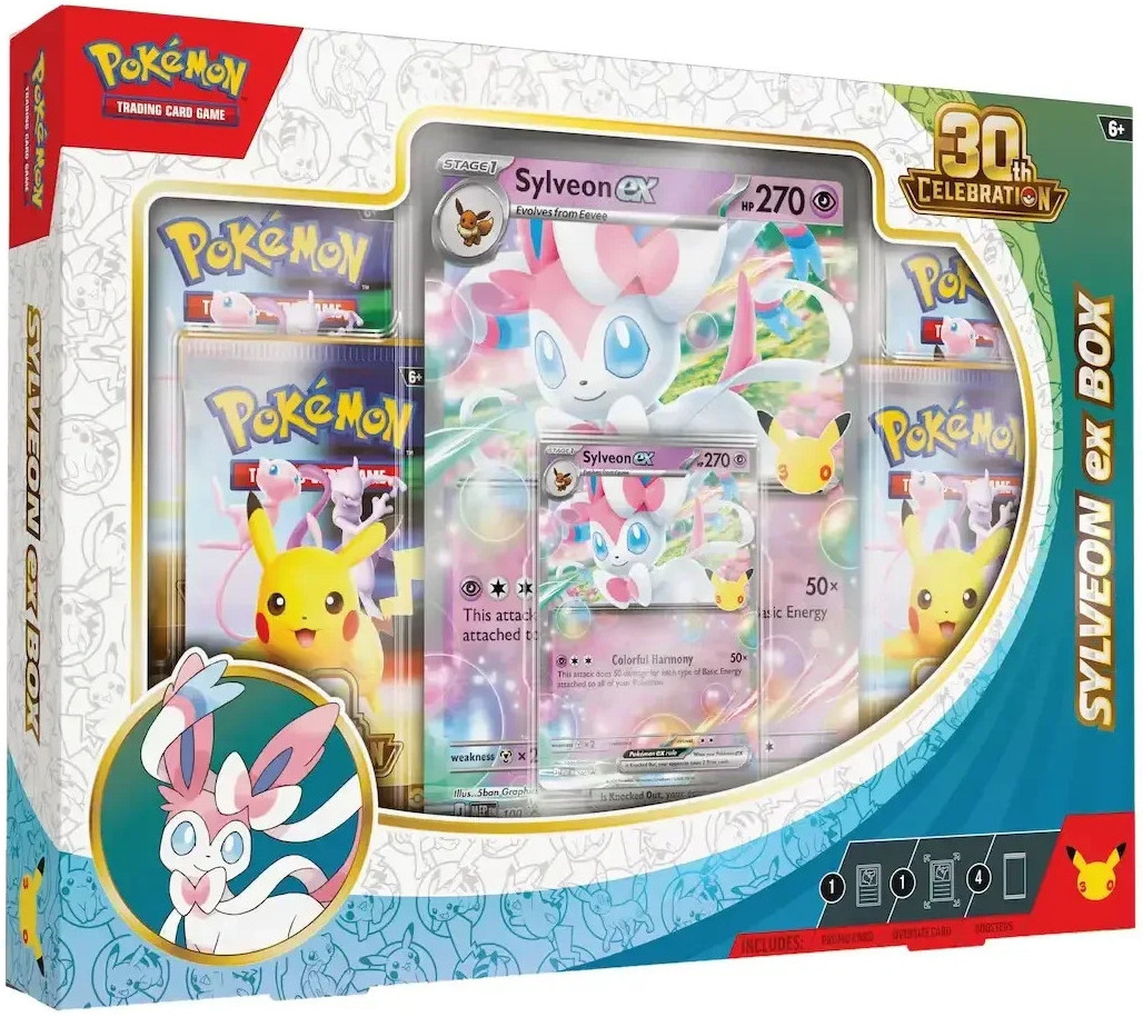 Pokemon TCG 30th Anniversary EX Box - Sylveon EX