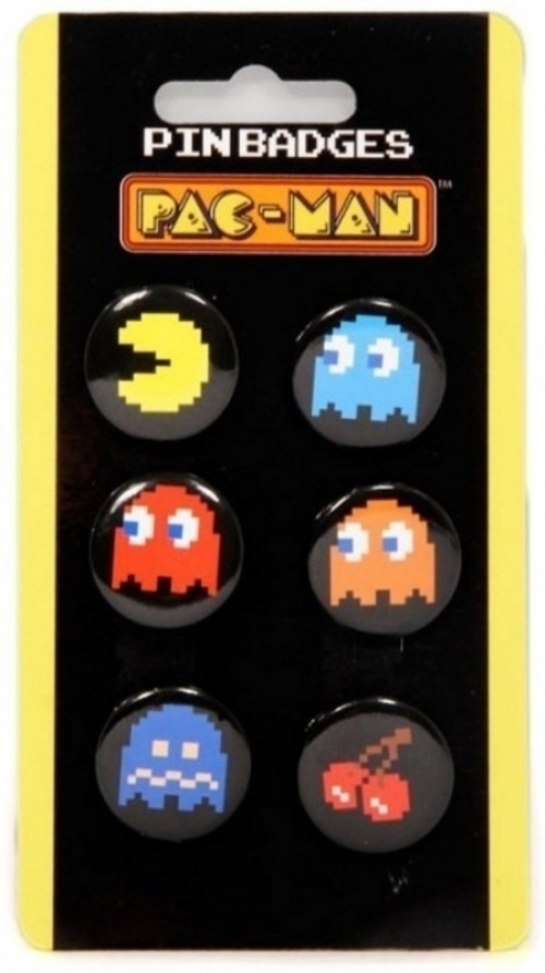 Image of Pac-Man Pin Badges