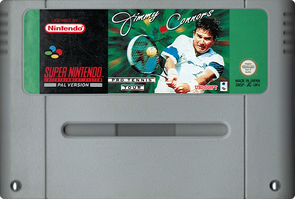Jimmy Connors Pro Tennis Tour (losse cassette)