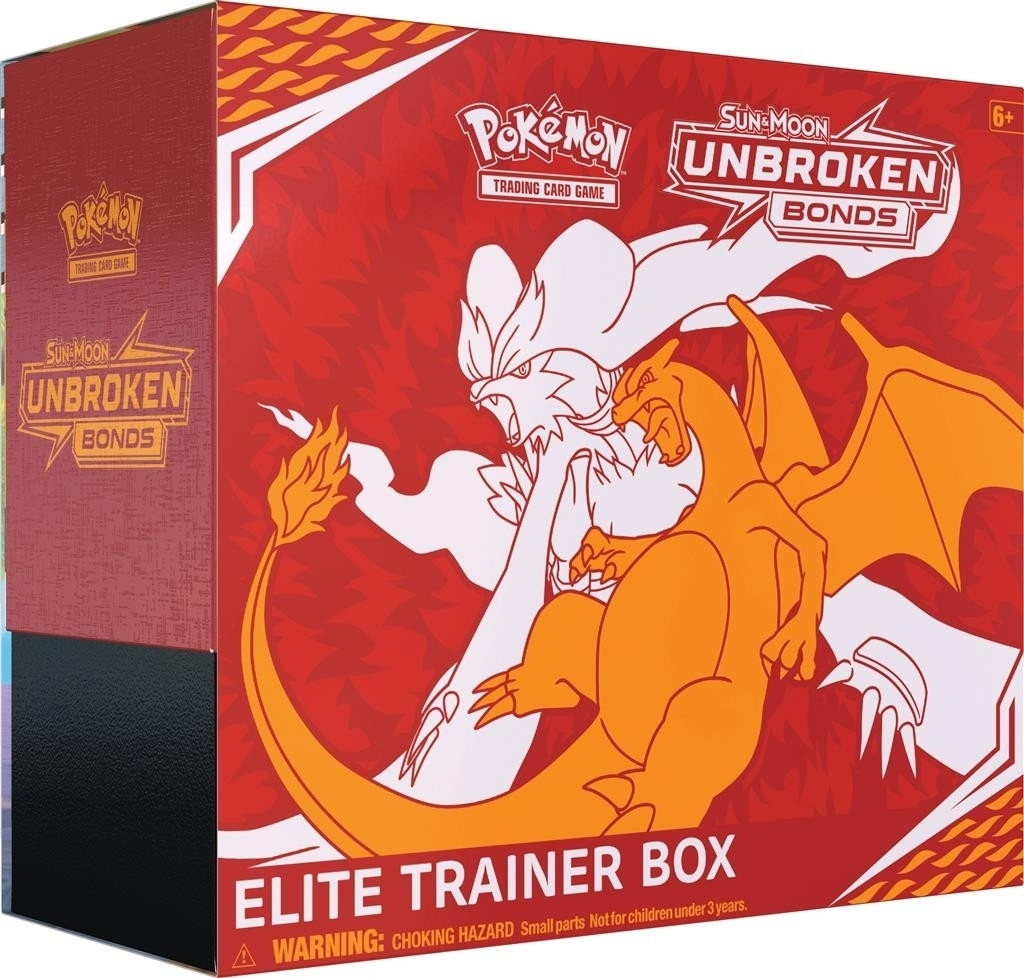 Pokemon Tcg Sun Moon Unbroken Bonds Elite Trainer Box pokemon kopen in de aanbieding