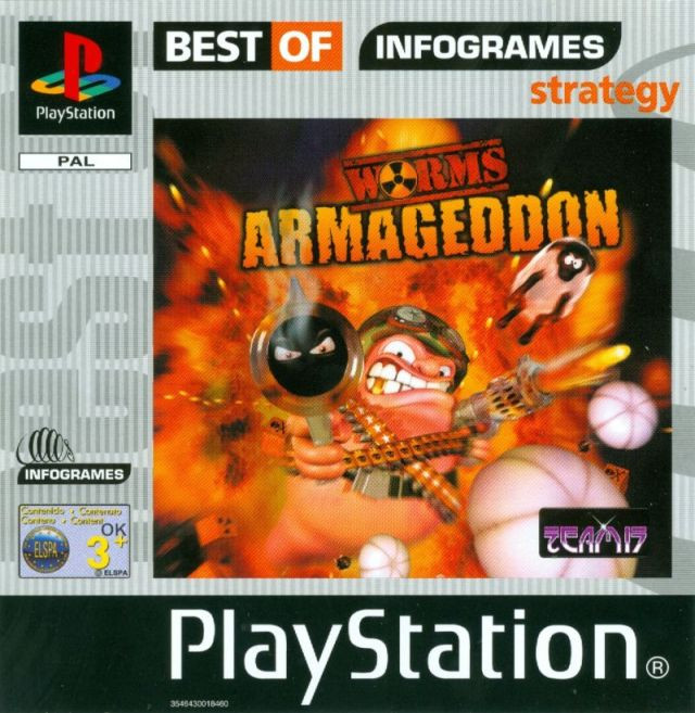 Image of Worms Armageddon (best of infogrames)