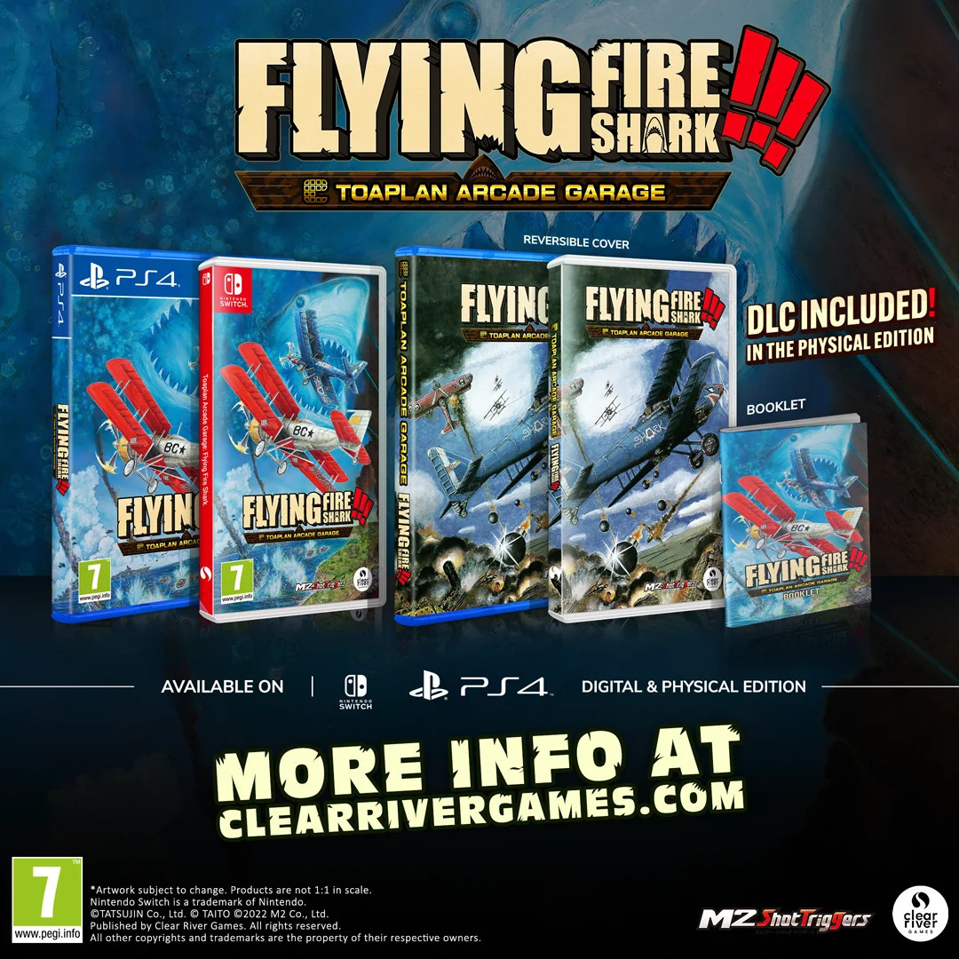 Toaplan Arcade Garage Flying Fire Shark