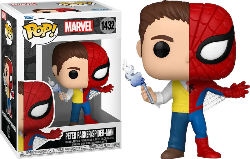 Marvel Funko Pop Vinyl: Peter Parker/Spider-Man
