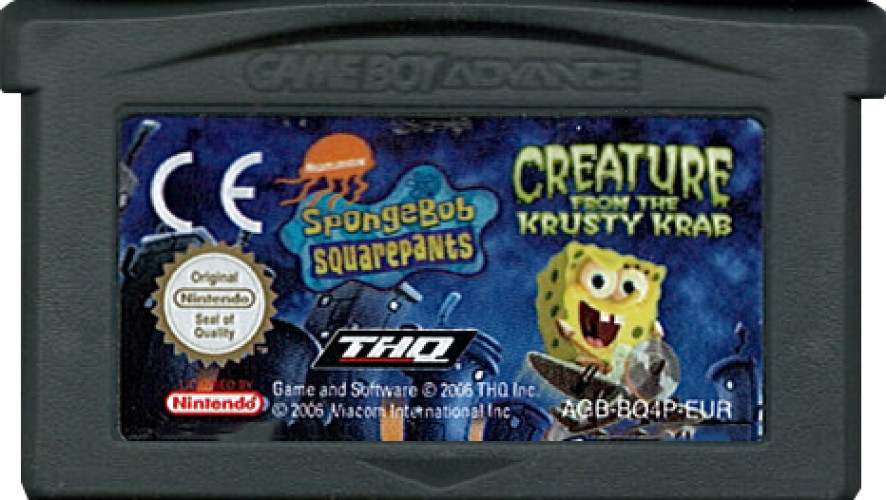 Spongebob SquarePants Creature from the Krusty Krab (losse cassette)