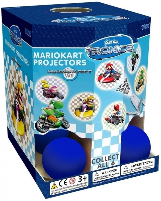 Mario Kart Light Projector Gashapon