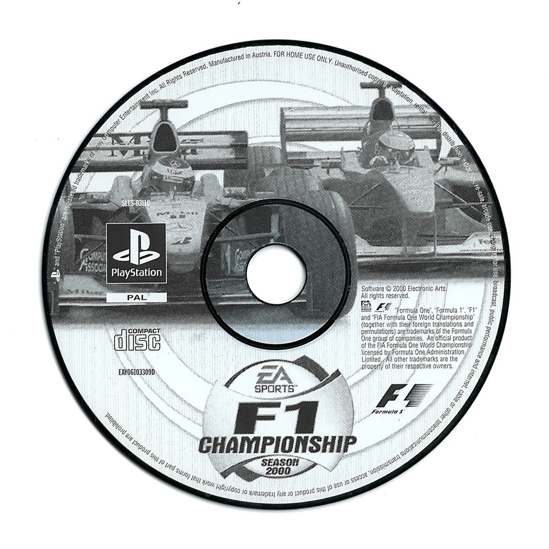 F1 Championship Season 2000 (losse disc)