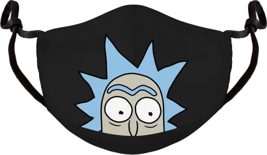 Rick and Morty - Adjustable Shaped Face Mask (1 Pack)